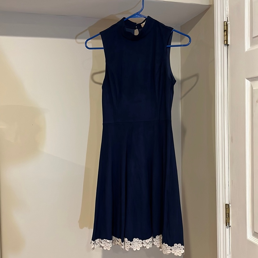 Blue dress
